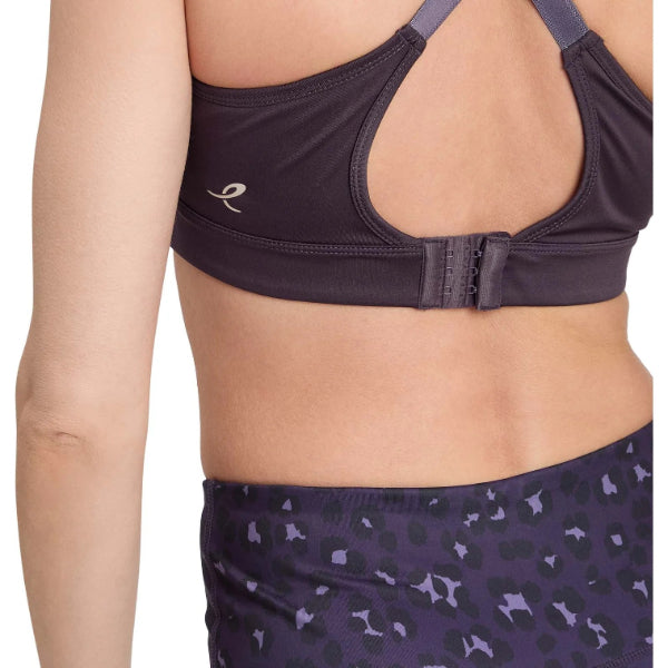 Energetics Kamila Ii W Fitness Bra For Women, Violet Dark