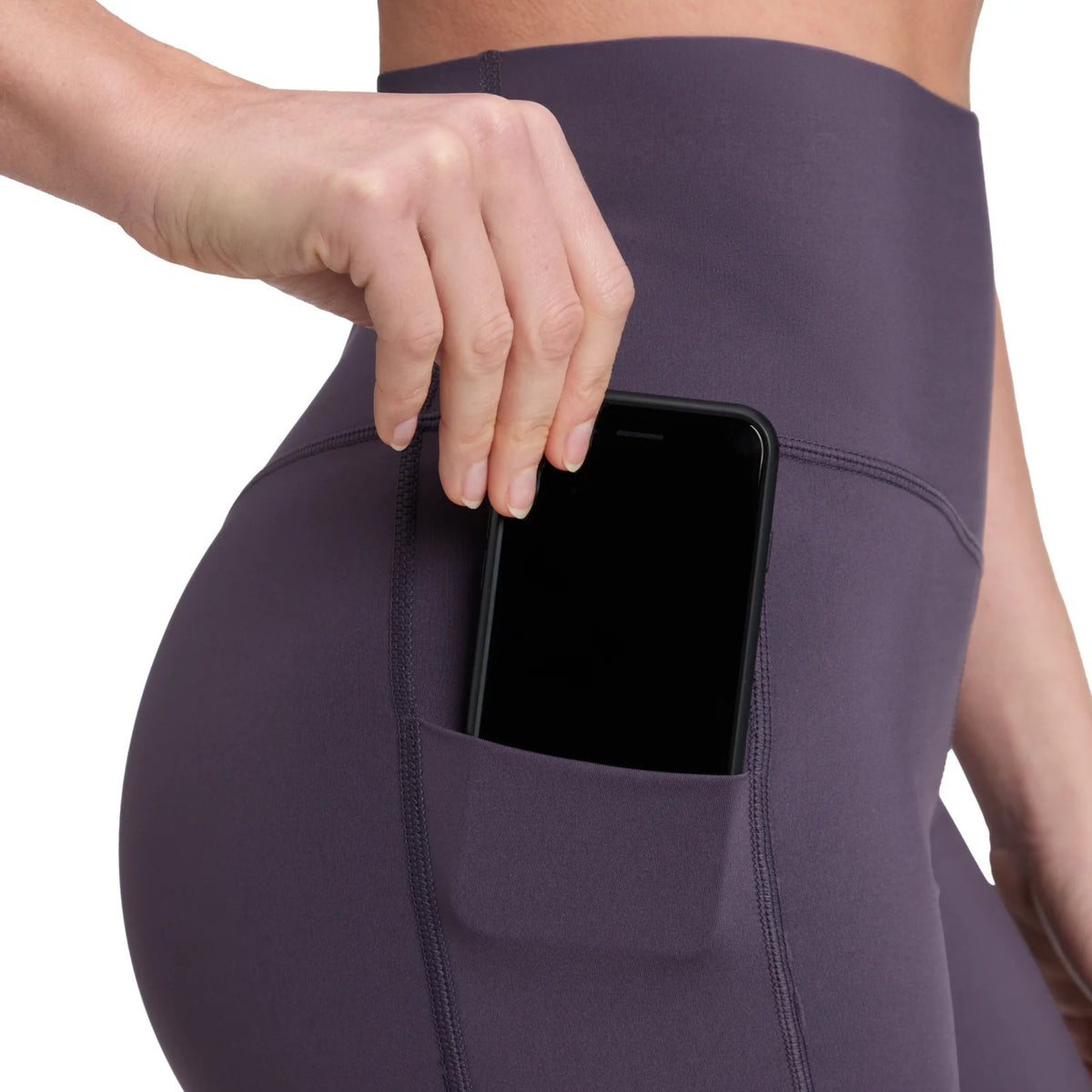 Energetics Kimm 1/1 W Fitness Tight Pants For Women, Violet Dark