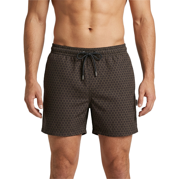 Tuggup Swimming Short For Men, Brown
