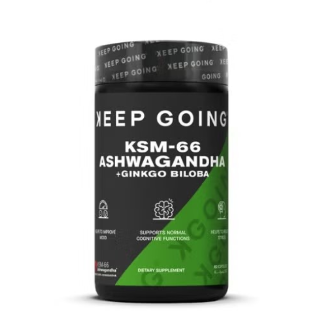 Keep Going Ashwagandha + Ginkgo Biloba For Adult