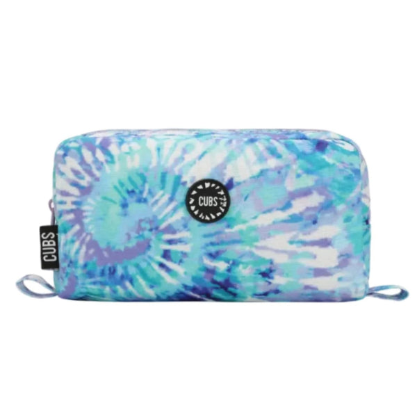 Cubs Lilac & Tiffany Blue Tie Dye Pencil Case