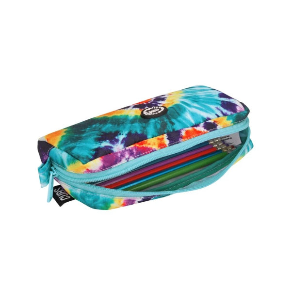 Cubs Purple Sun Rays Tie Dye Pencil Case