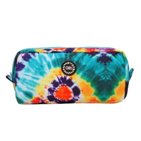 Cubs Purple Sun Rays Tie Dye Pencil Case