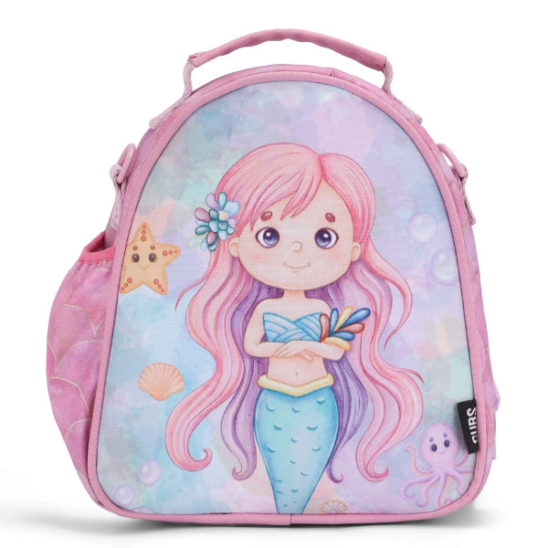 Cubs Mermaid Purple Hair Lunch Bag