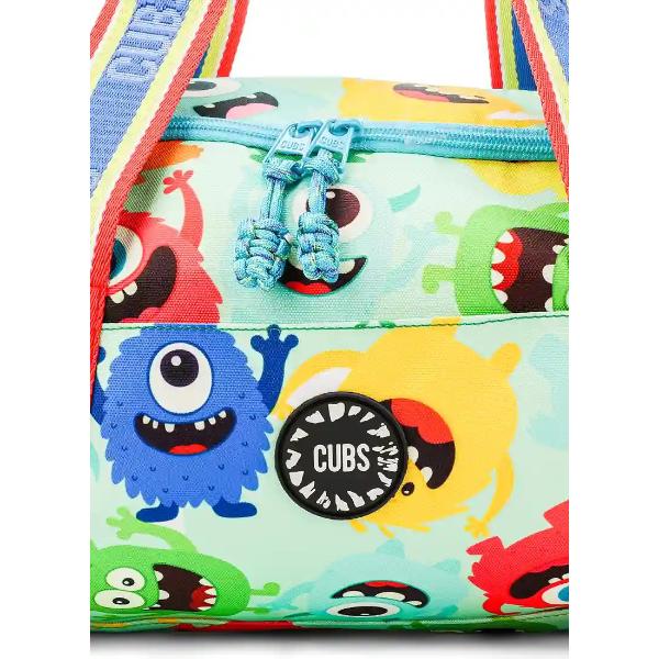 Cubs Crazy Monsters Medium Duffel Hand Bag 25 L For Unisex