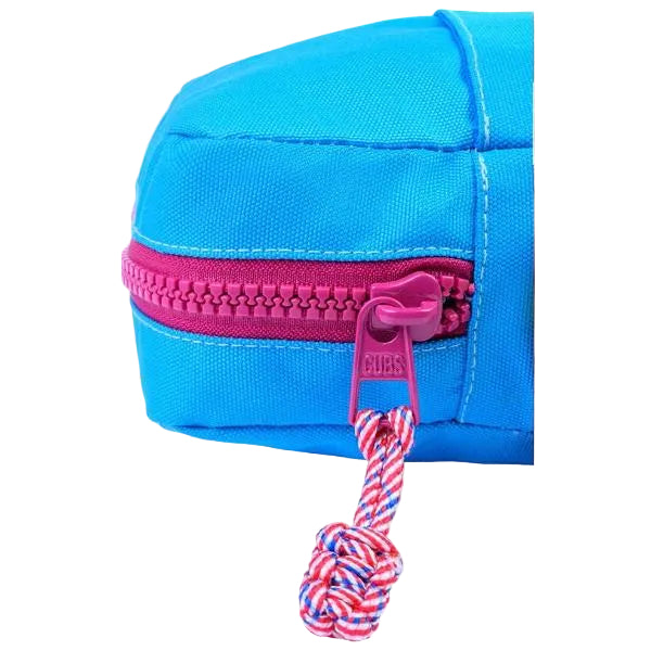 Cubs Cross Body Bag For Unisex, Blue&Fuchia