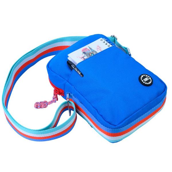 Cubs Cross Body Bag For Unisex, Royal Blue&Red