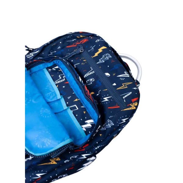 Cubs Navy Bolts Backpacks