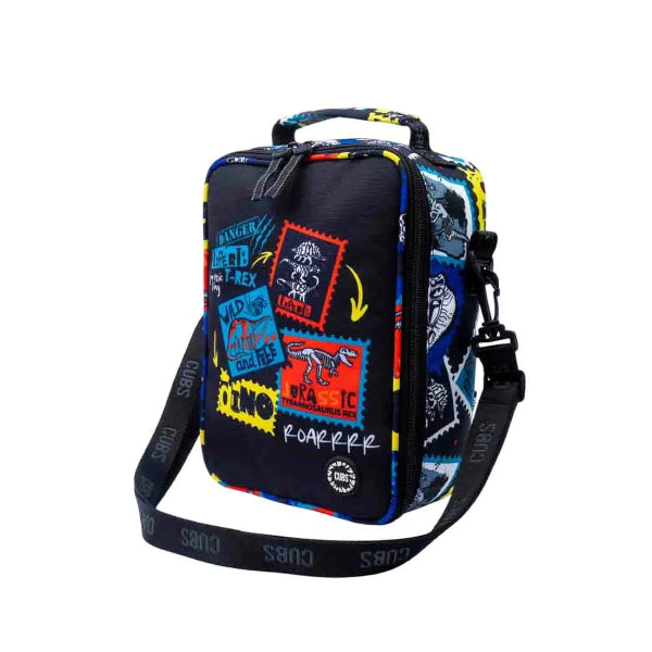 Cubs Navy T-Rex Lunch Bag