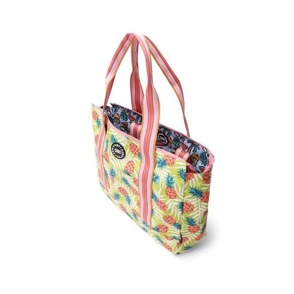 Cubs Flamingos And Pineapples Double Face Tote Bag For Unisex