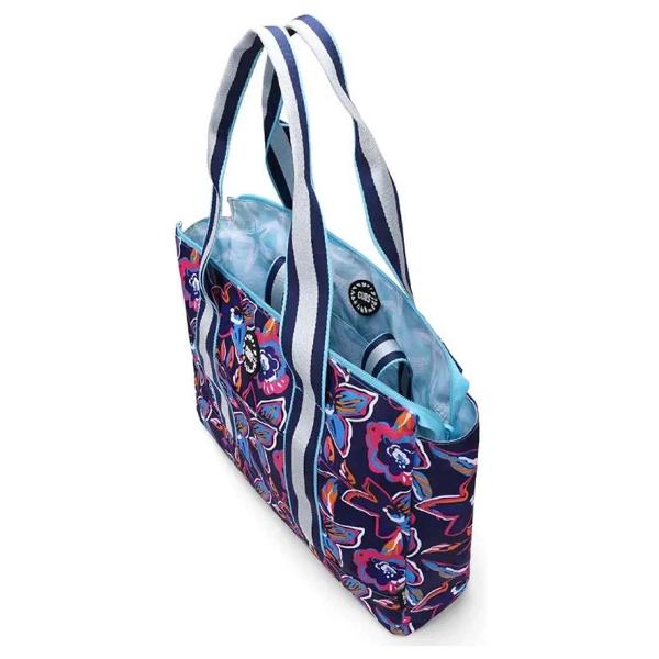 Cubs Stars And Flowers Double Face Tote Bag For Unisex