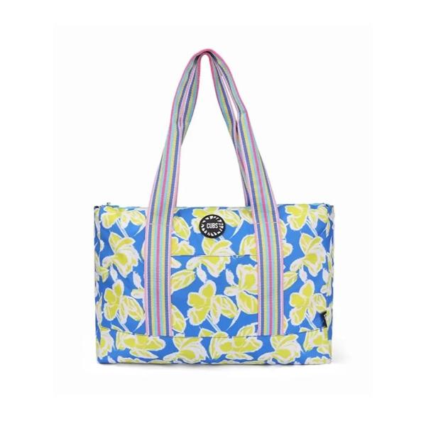 Cubs Ships And Flowers Double Face Tote Bag For Unisex