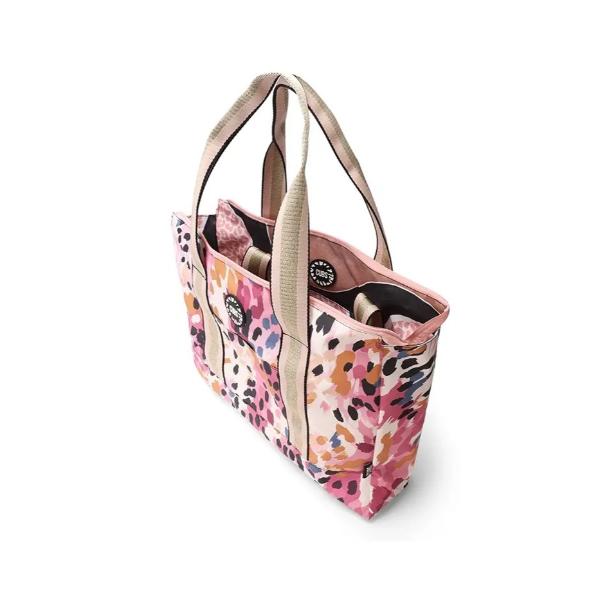 Cubs Brown Leopard Double Face Tote Bag For Unisex