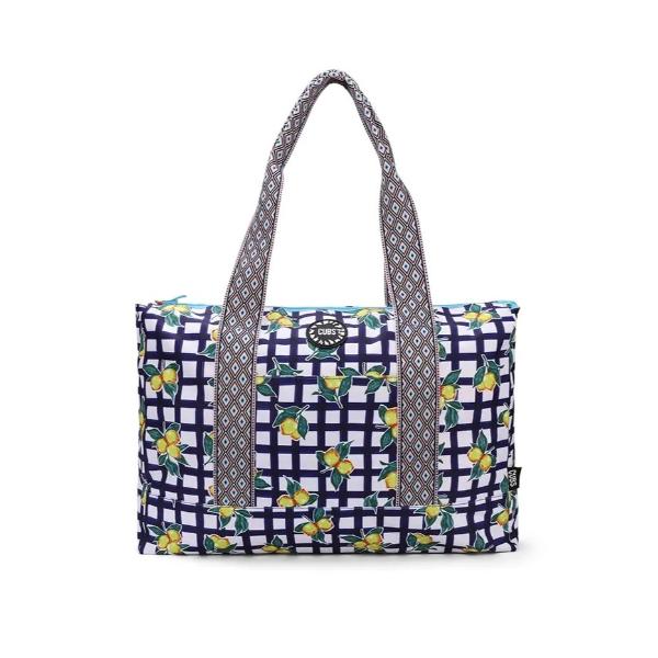 Cubs Flowery Tie Dye Double Face Tote Bag For Unisex