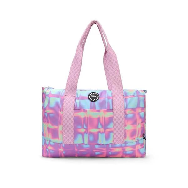 Cubs Pastel Colors And Cactus Double Face Tote Bag For Unisex