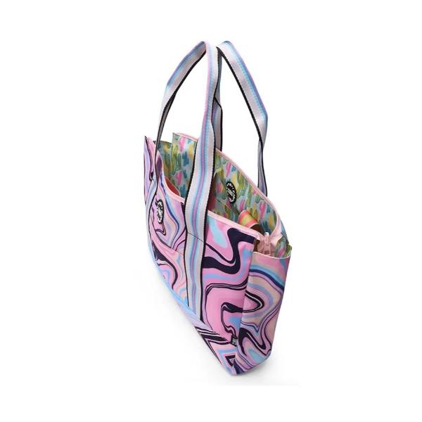 Cubs Cactus And Swirls Double Face Tote Bag For Unisex