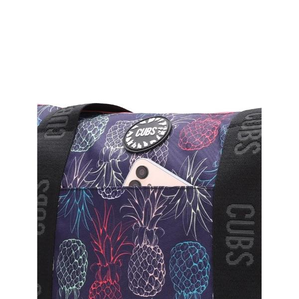 Cubs Black Pineapples And Colorful Forests Double Face Tote Bag For Unisex