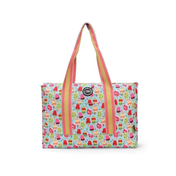 Cubs Pineapples And Ice Cream Double Face Tote Bag For Unisex