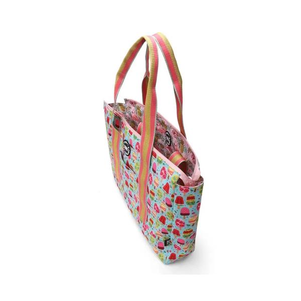 Cubs Pineapples And Ice Cream Double Face Tote Bag For Unisex