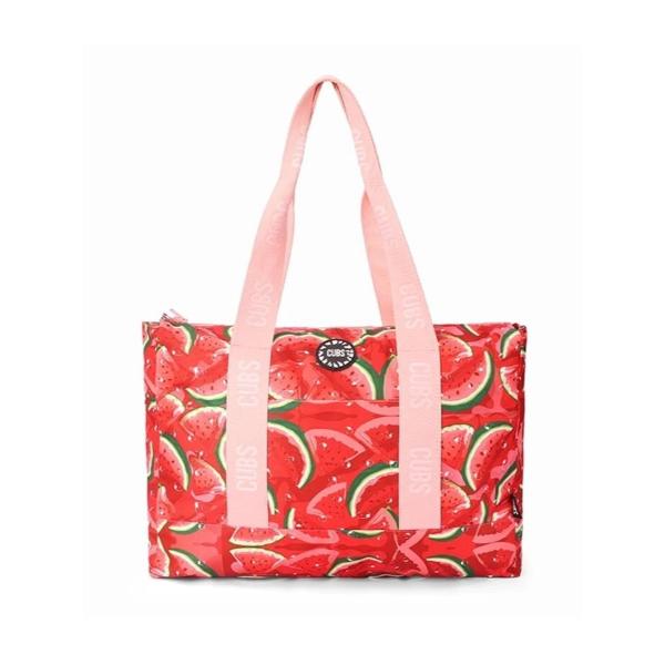 Cubs Watermelons And Pineapples Double Face Tote Bag For Unisex
