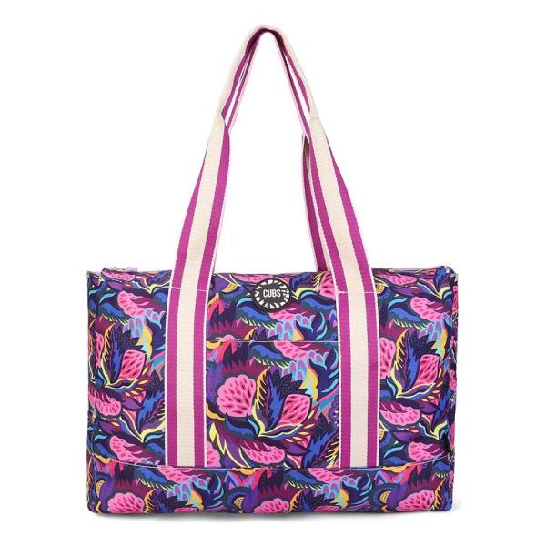 Cubs Vibes Of Purple Double Face Tote Bag For Unisex