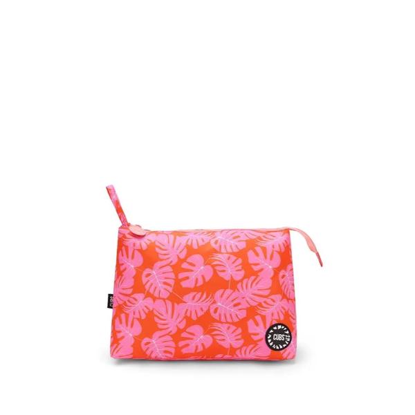 Cubs Orange Leaves Large Pouch For Unisex
