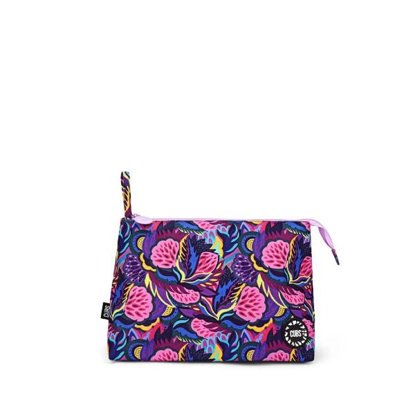 Cubs Purple Shades Large Pouch For Unisex