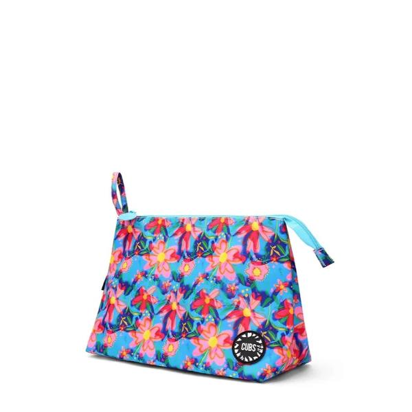 Cubs Lovely Flowers Large Pouch For Unisex