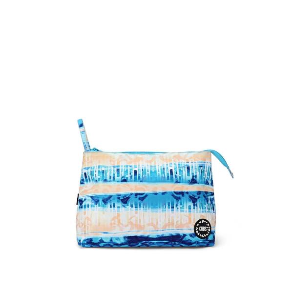 Cubs Blue & Peach Large Pouch For Unisex