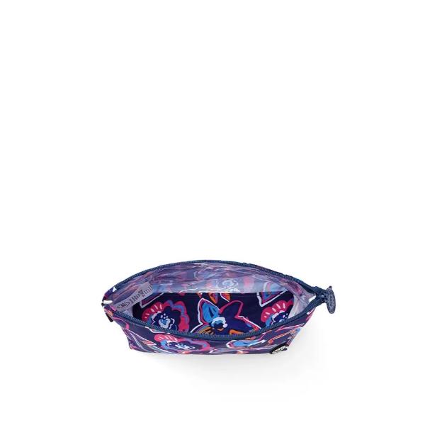 Cubs Navy Flowers Medium Pouch For Unisex