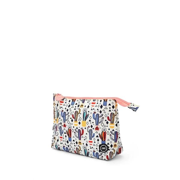 Cubs White Cactus Medium Pouch For Unisex