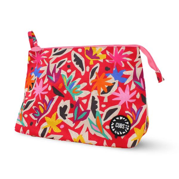 Cubs Fuschia Forest Medium Pouch For Unisex