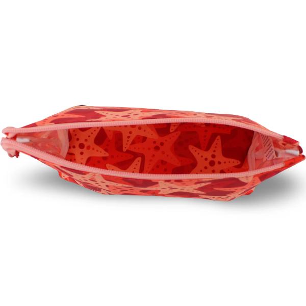 Cubs Peach Stars Medium Pouch For Unisex