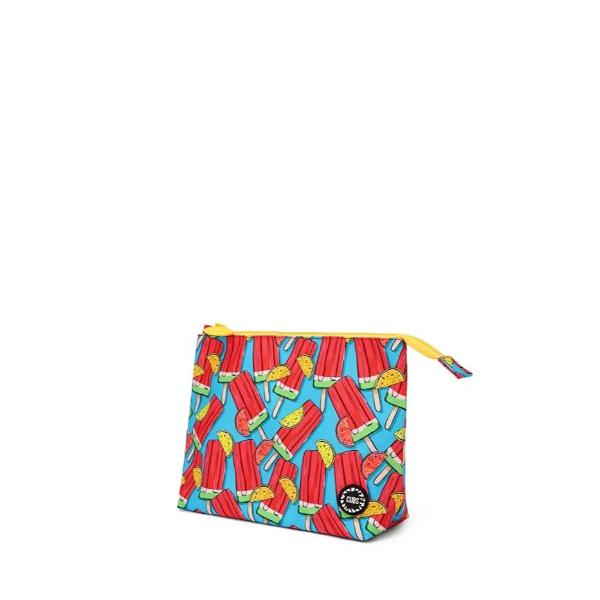 Cubs Ice-Cream & Lemon Medium Pouch For Unisex
