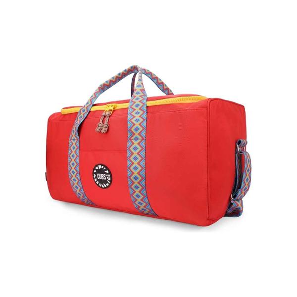 حقيبة يد كبيرة من Cubs Flame Red Weekender بحجم 63 لتر للجنسين