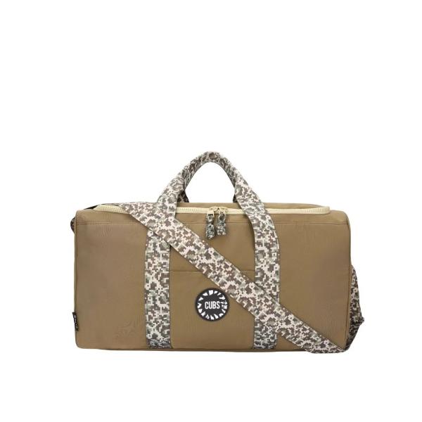 Cubs Army Green Weekender Duffel Hand Bag 63 L For Unisex