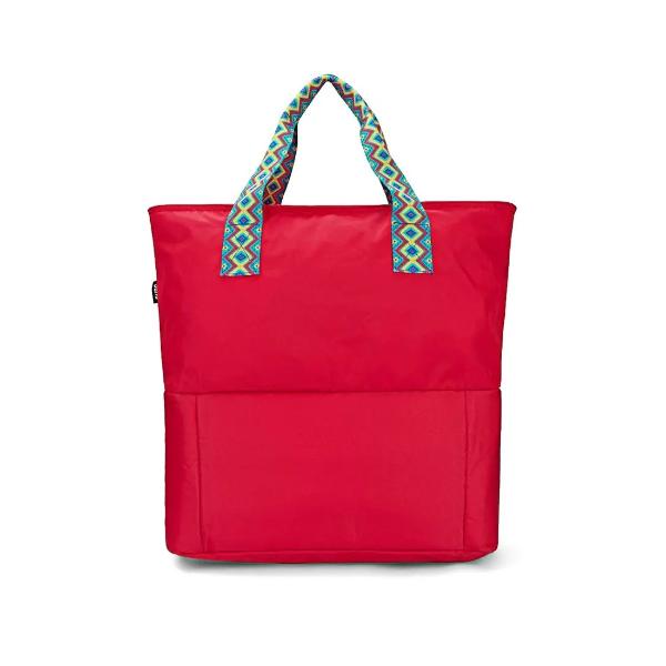 Cubs Flame Red Cooling Tote Bag For Unisex