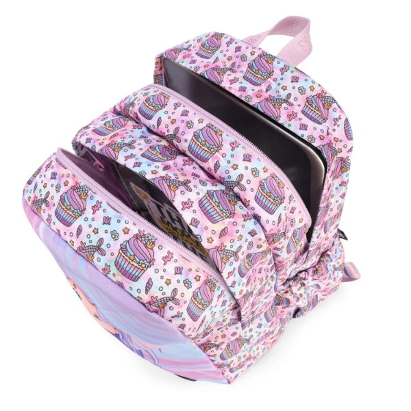 Cubs Lilac Cute Mermaid Big&Basic Backpacks