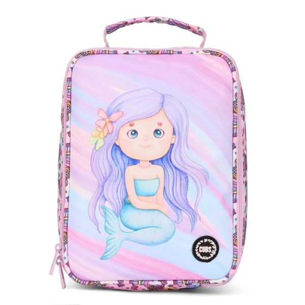 Cubs Lilac Cute Mermaid Big&Basic Lunch Bag
