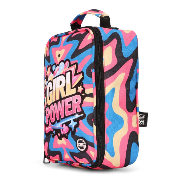 Cubs Girl Power Black Lunch Bag