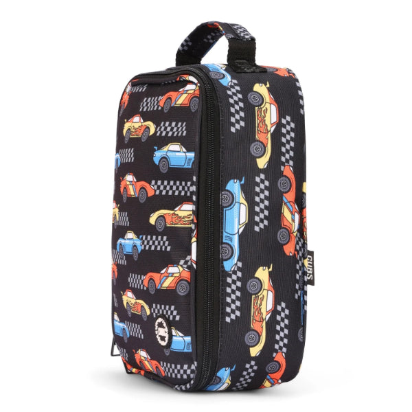 Cubs Black Racing Cars Lunch Bag