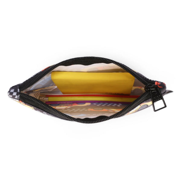 Cubs Black Racing Cars Pencil Case