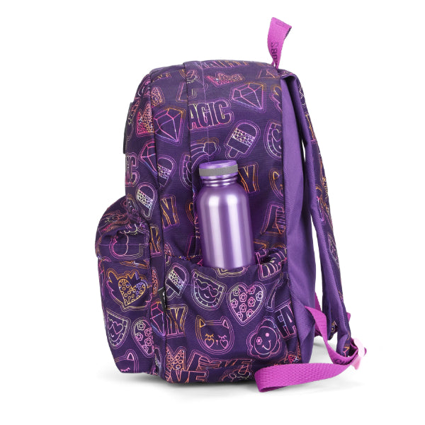 Cubs Doodle Purple Backpacks