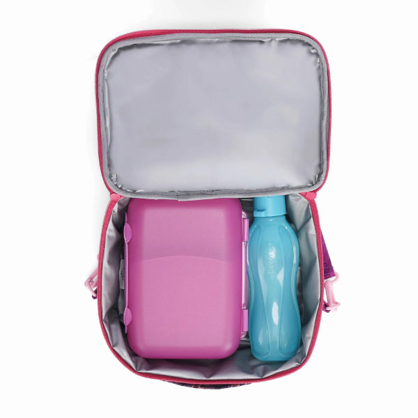 Cubs Doodle Purple Lunch Bag