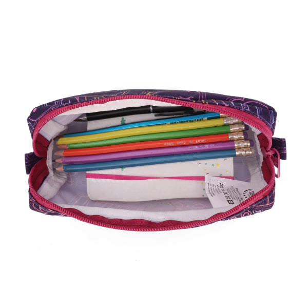 Cubs Doodle Purple Pencil Case