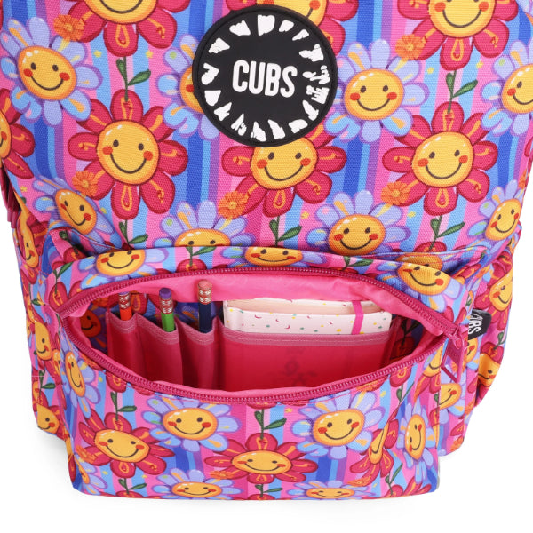 Cubs Purple Sunflowers Backpacks