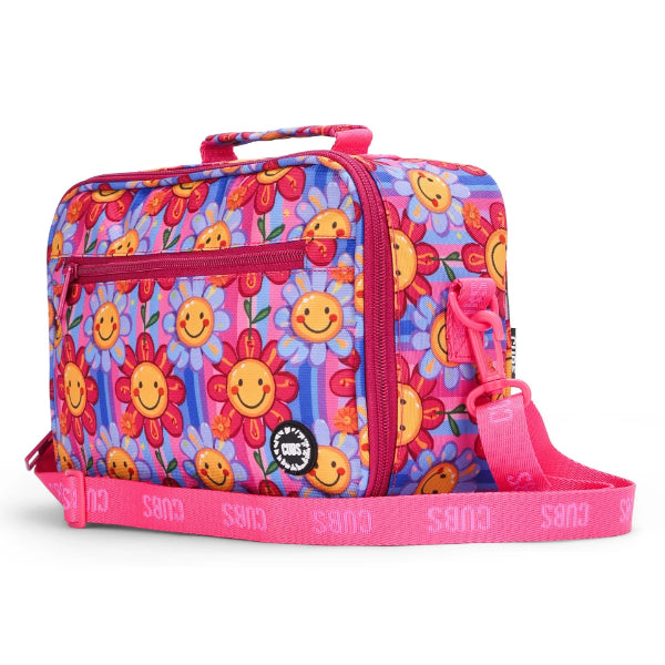 Cubs Purple Sunflowers Lunch Bag