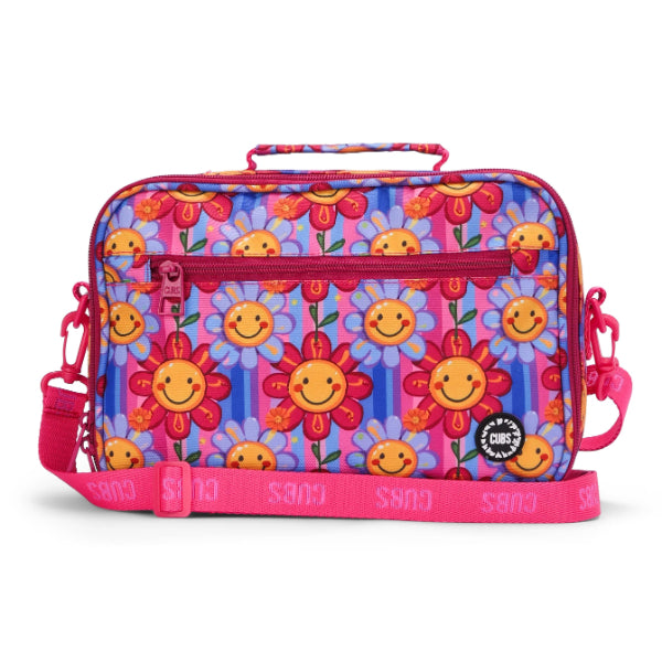 Cubs Purple Sunflowers Lunch Bag