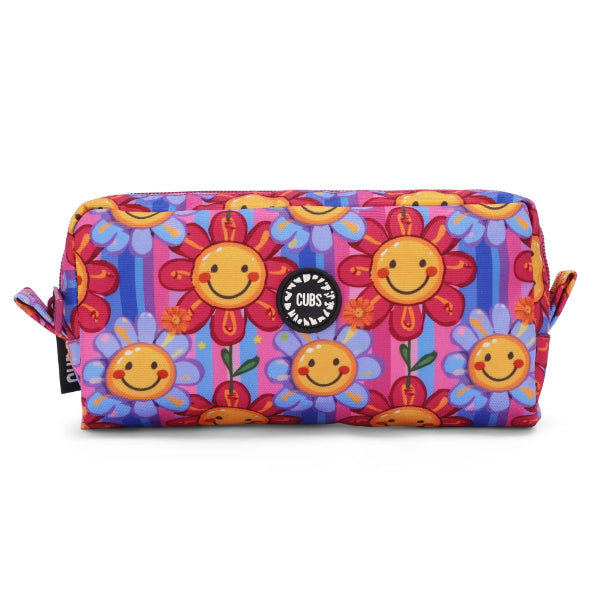 Cubs Purple Sunflowers Pencil Case