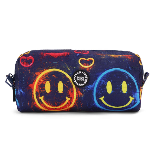Cubs Neon Smiles Pencil Case